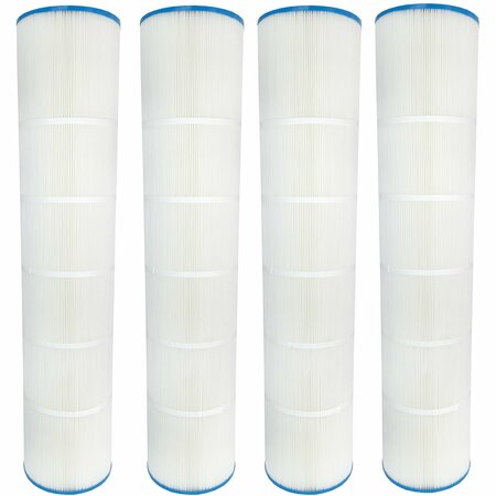 ZORO APPROVED SUPPLIER Hayward CX 1260 Replacement Pool Filter 4 Pack Compatible Cartridge PA126/C-7495/FC-1296 WP.HAY1296-4P